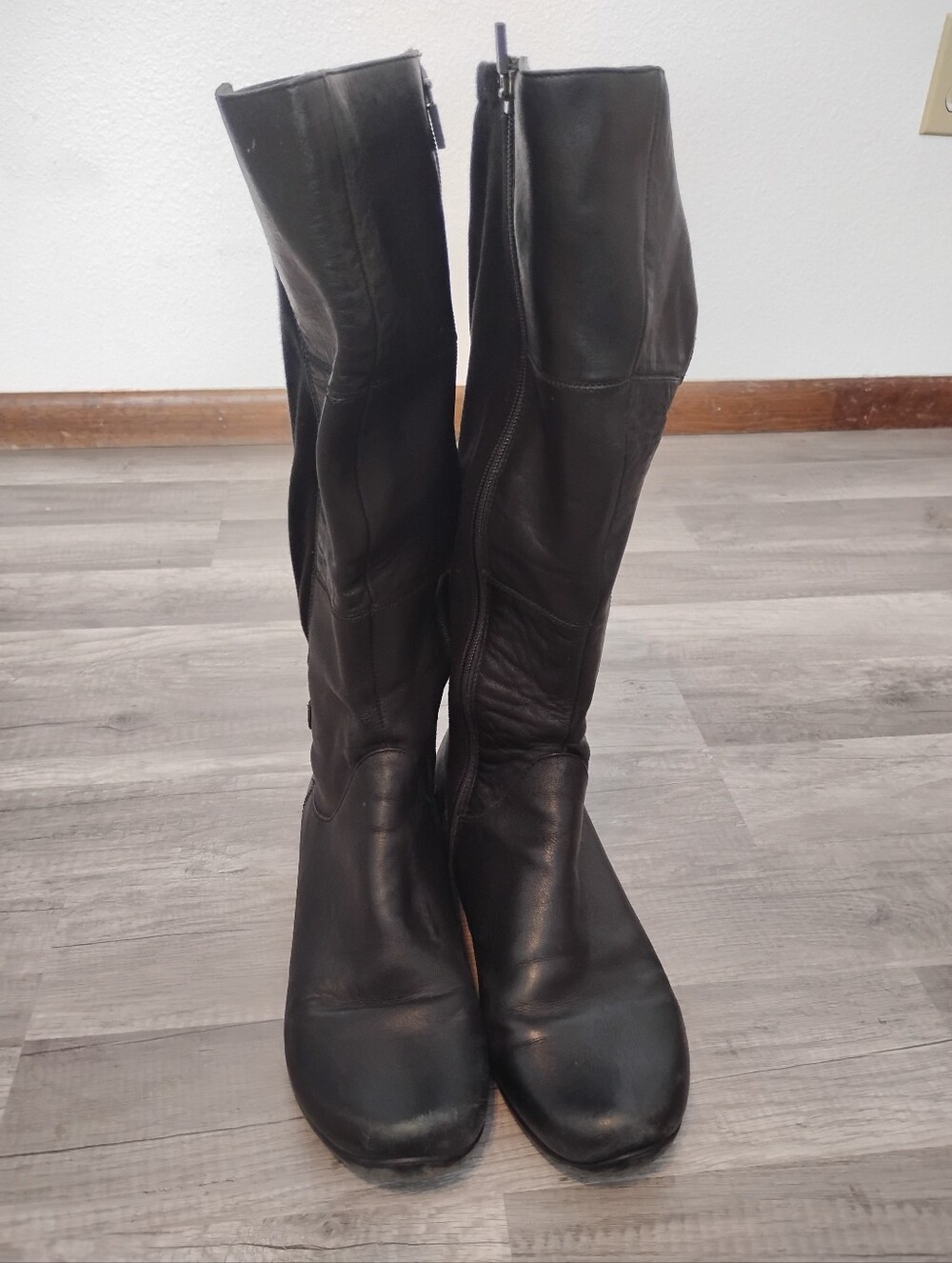 Dansko Black Leather Calf Boots - Picture 4 of 6